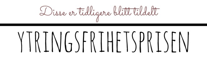 tidligere prisvinnere